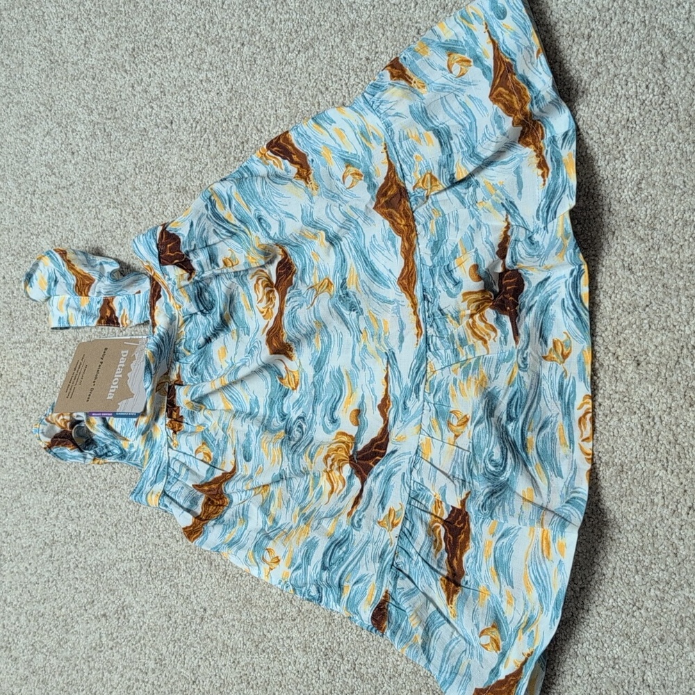 Patagonia Pataloha Baby Island Currents Dress Sz 12-18 Mos NWT